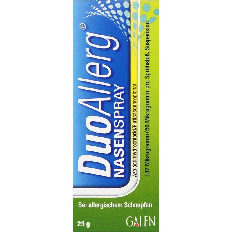 DUOALLERG 137 μg/50 μg/Sprühstoß Nasenspray 120Hub
