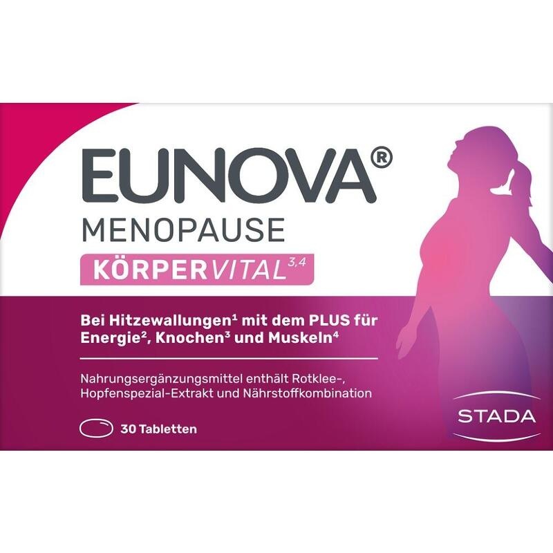 EUNOVA Menopause Körper Vital Tabletten
