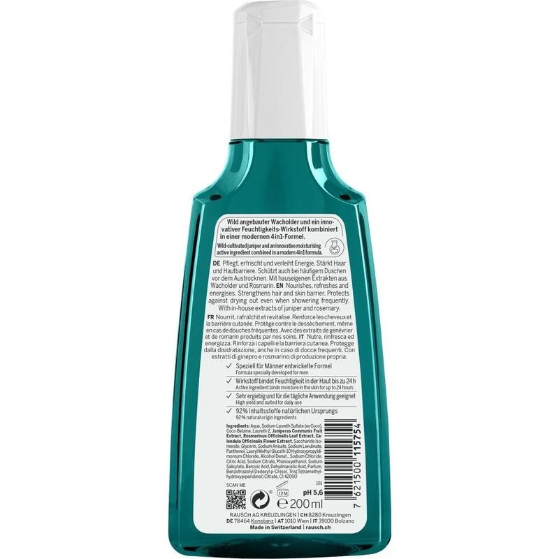 RAUSCH Energy-Boost-Shampoo mit Wacholder