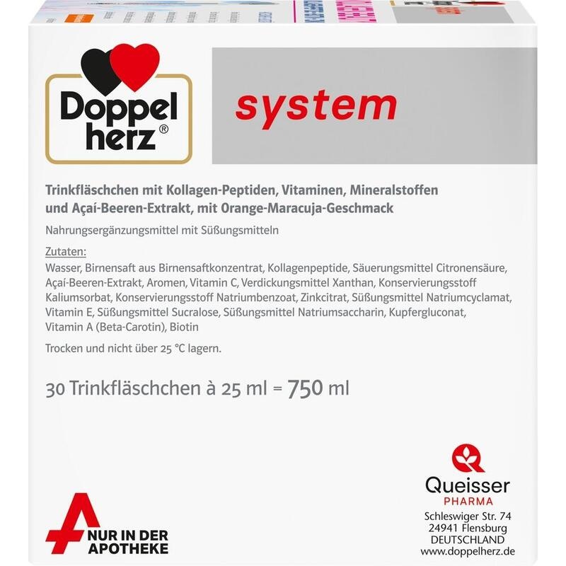 DOPPELHERZ Kollagen Beauty Maracuja system TRA