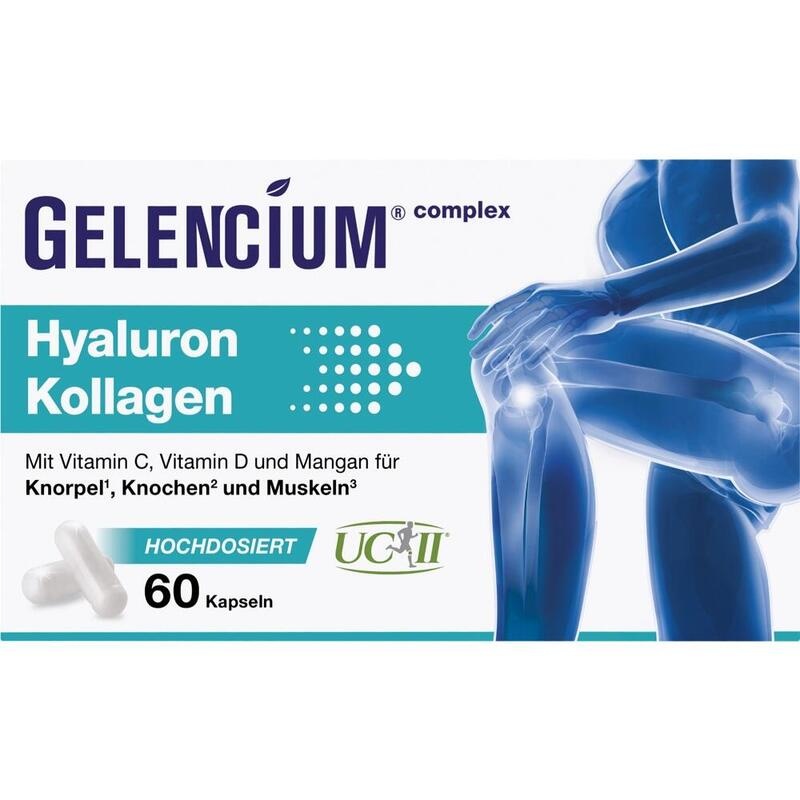 GELENCIUM Hyaluron Kollagen hochdos.Vitamin C Kps.