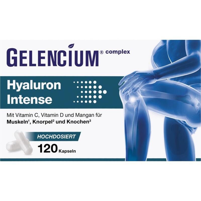 GELENCIUM Hyaluron Intense hochdos.Vitamin C Kaps.