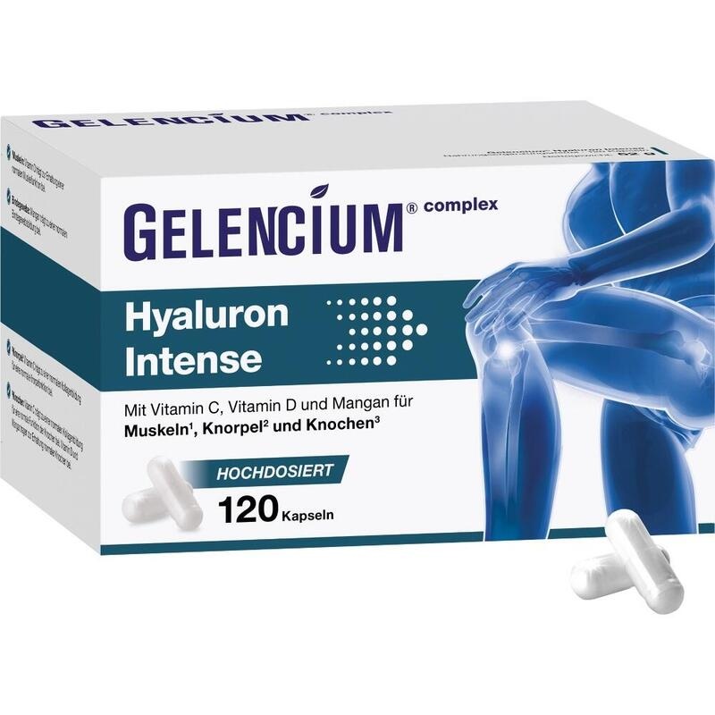 GELENCIUM Hyaluron Intense hochdos.Vitamin C Kaps.