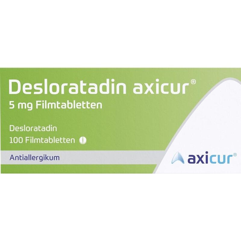 DESLORATADIN axicur 5 mg Filmtabletten