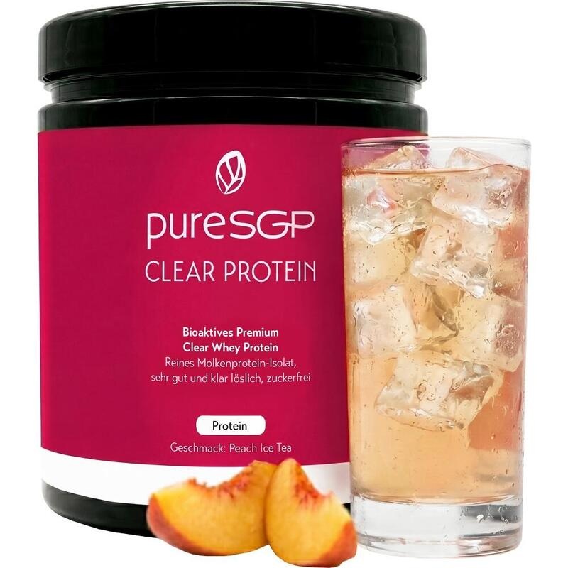 PURESGP Clear Protein Pulver Peach Ice Tea